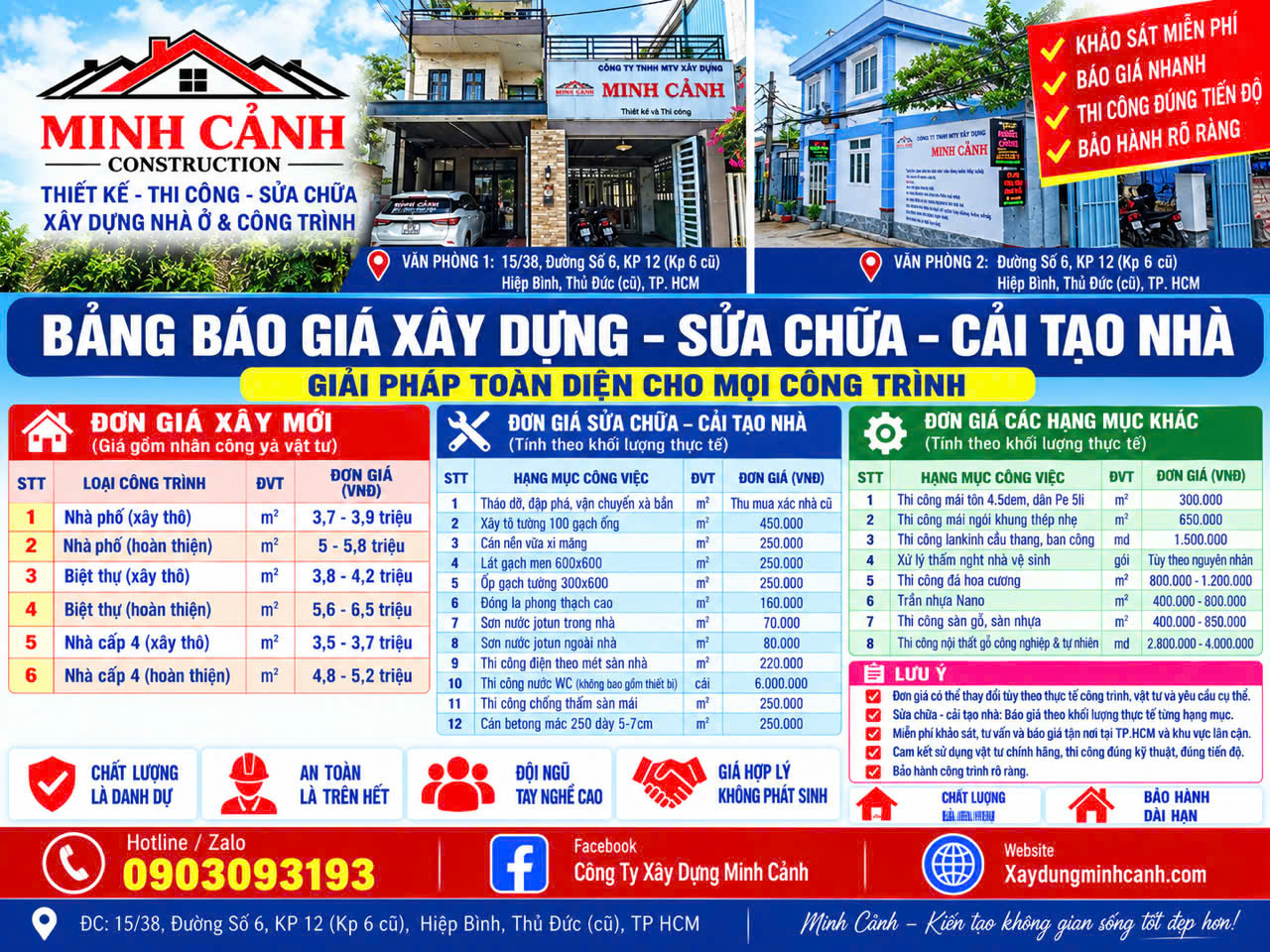 Xây Dựng Minh Cảnh